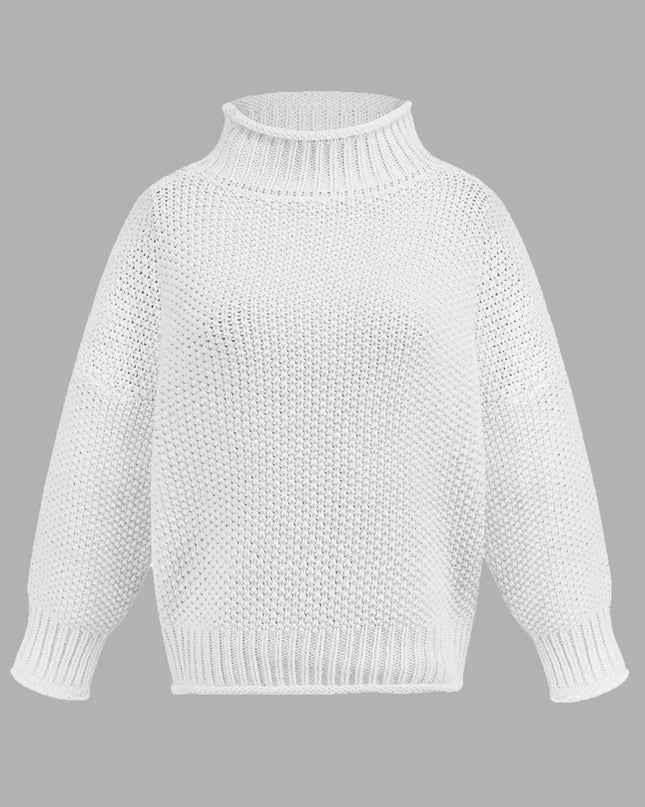 Turtleneck Long Sleeve Sweater