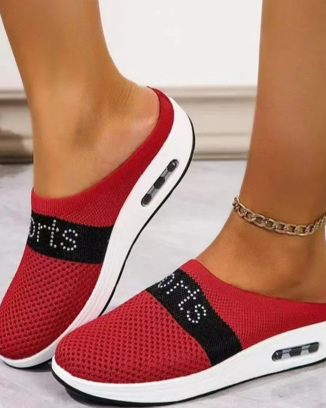 Breathable Mesh Round Toe Sandals 