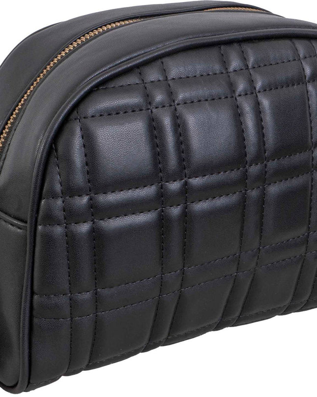 Ellen Tracy Studded Smooth Dome Quilted Crossbody