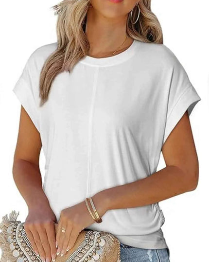 Round Neck Short Sleeve T-Shirt