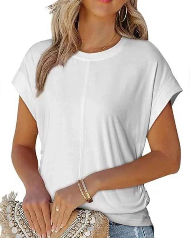 Round Neck Short Sleeve T-Shirt