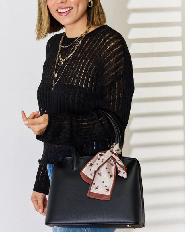 David Jones PU Leather Handbag