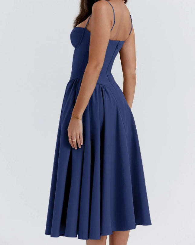 Ruched Sweetheart Neck Cami Dress