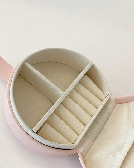 PU Leather Travel Jewelry Box