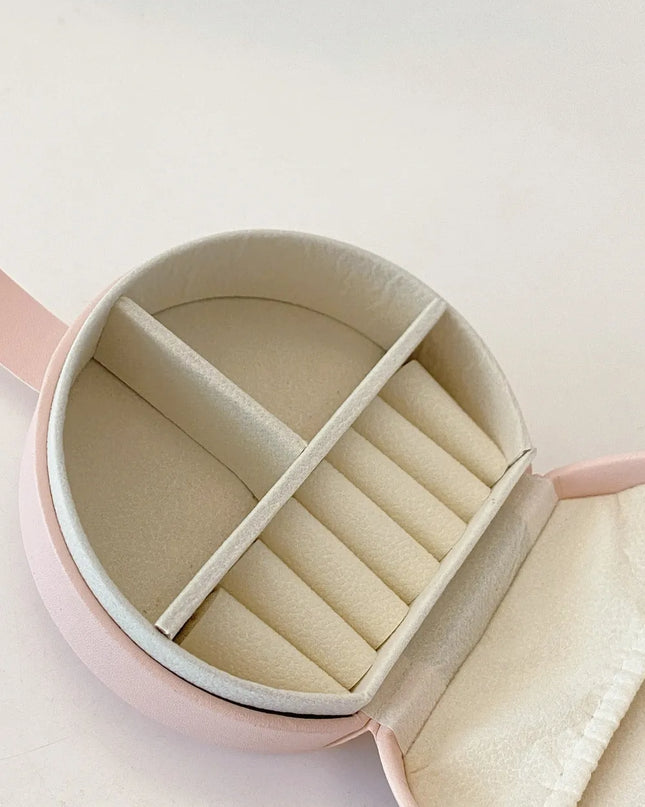 PU Leather Travel Jewelry Box