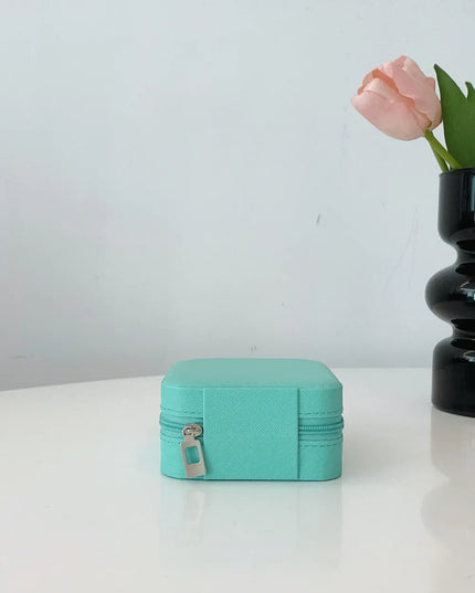 PU Leather Square Jewelry Box