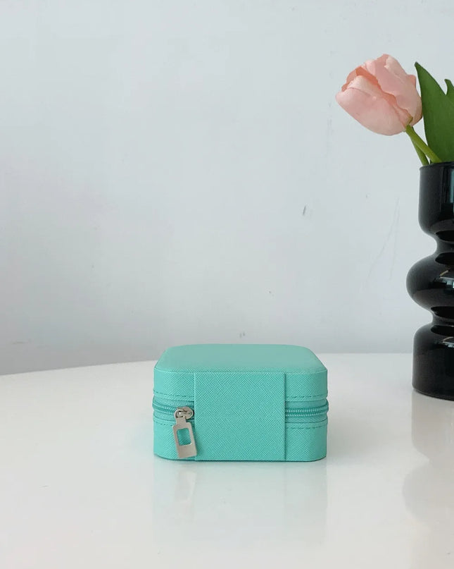 PU Leather Square Jewelry Box