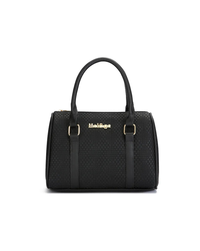 6-Piece Leather Textured Bag Set 