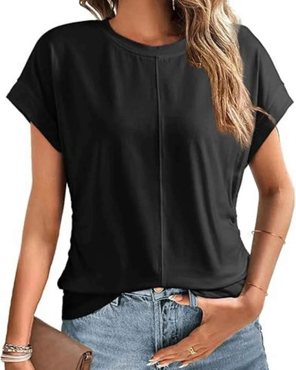 Round Neck Short Sleeve T-Shirt