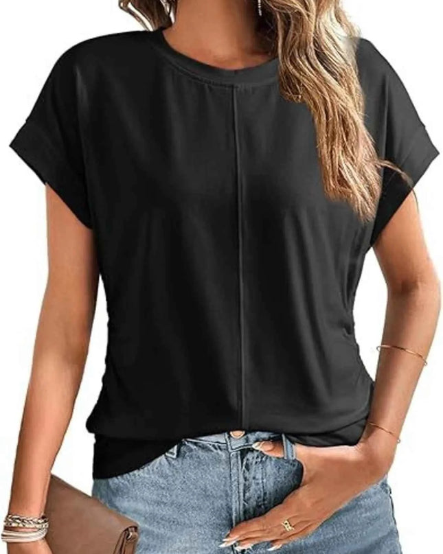 Round Neck Short Sleeve T-Shirt