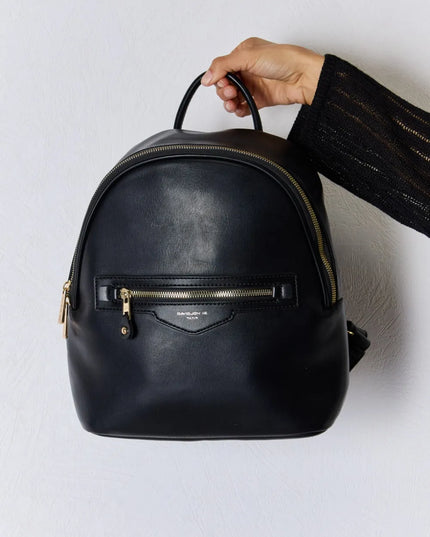 David Jones PU Leather Backpack
