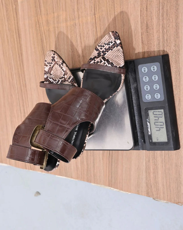 Ankle Strap High Heel Sandals 