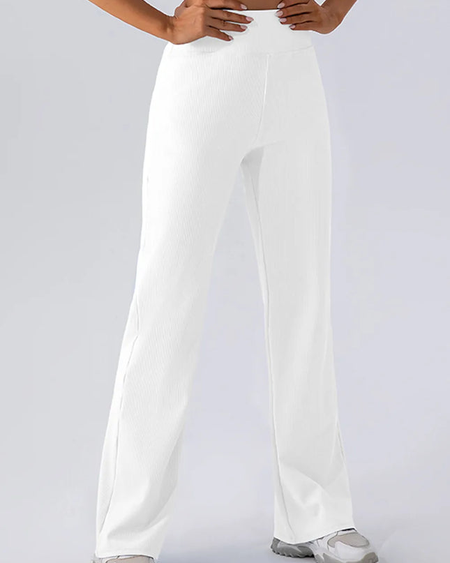 High Waist Straight Active Pants 