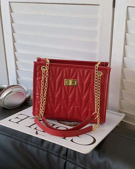 PU Leather Crossbody Bag 