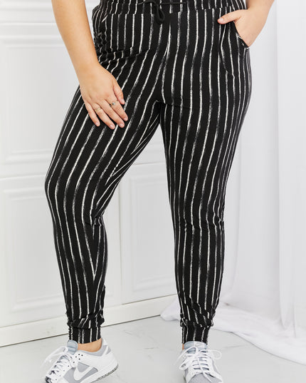 Leggings Depot Stay In Full Size Joggers