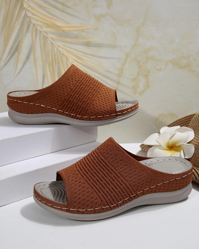 Mesh Open Toe Sandals