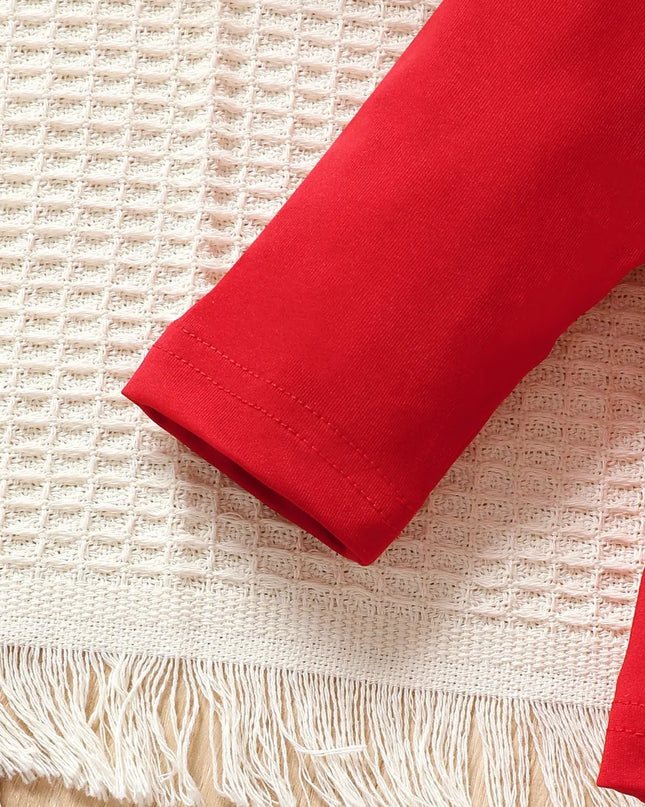 Children's Cartoon Top and Pants Set