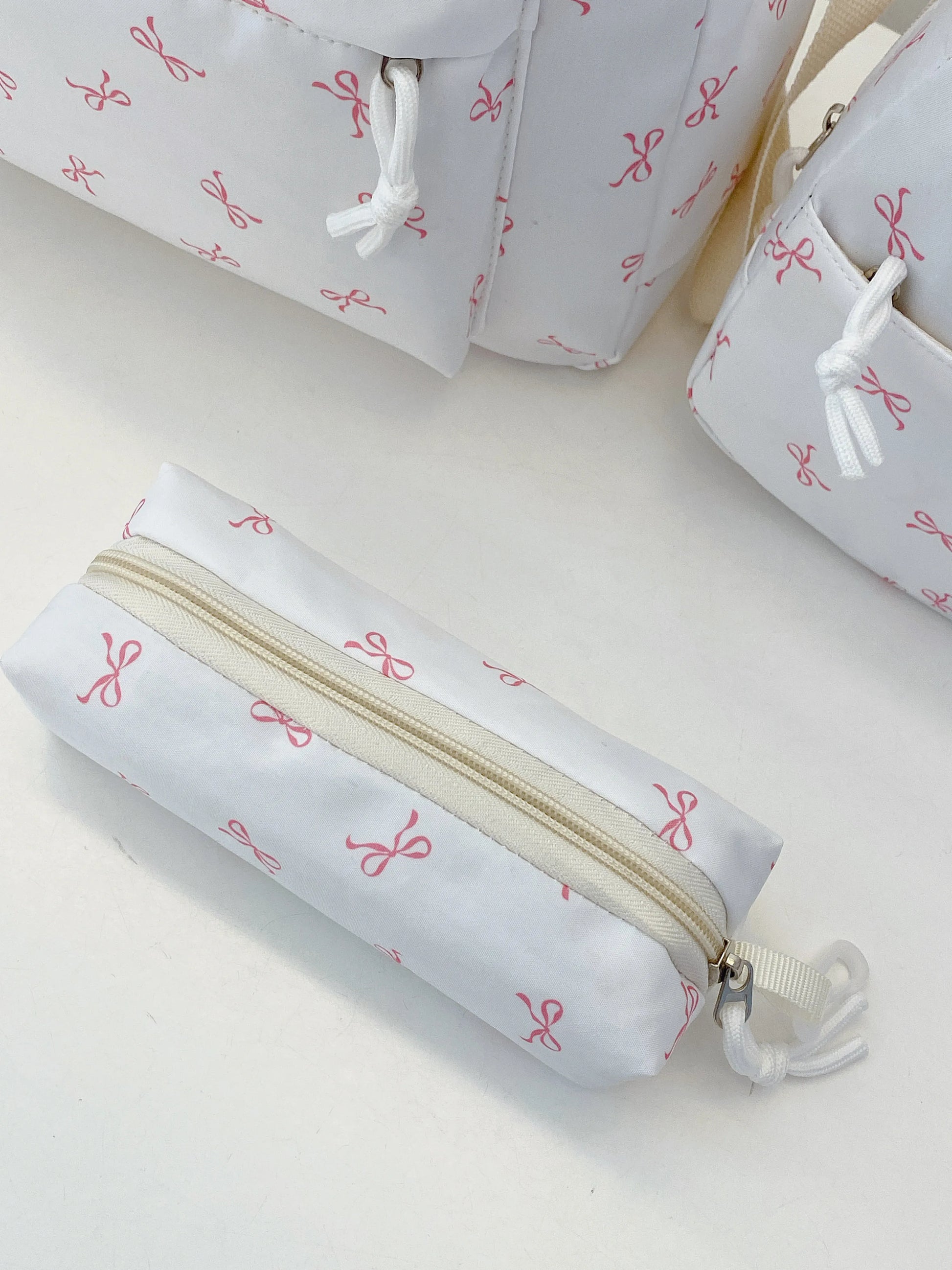 Bow Print 3-Piece Bag Set 