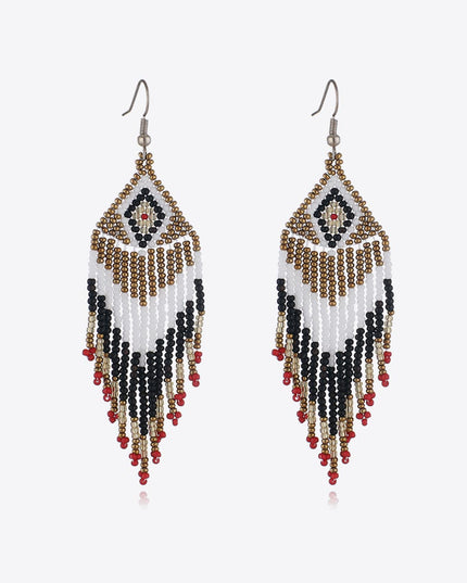 Beaded Dangle Earrings 