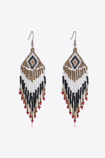 Beaded Dangle Earrings 