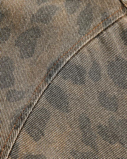 Men's Leopard Button Up Long Sleeve Jacket