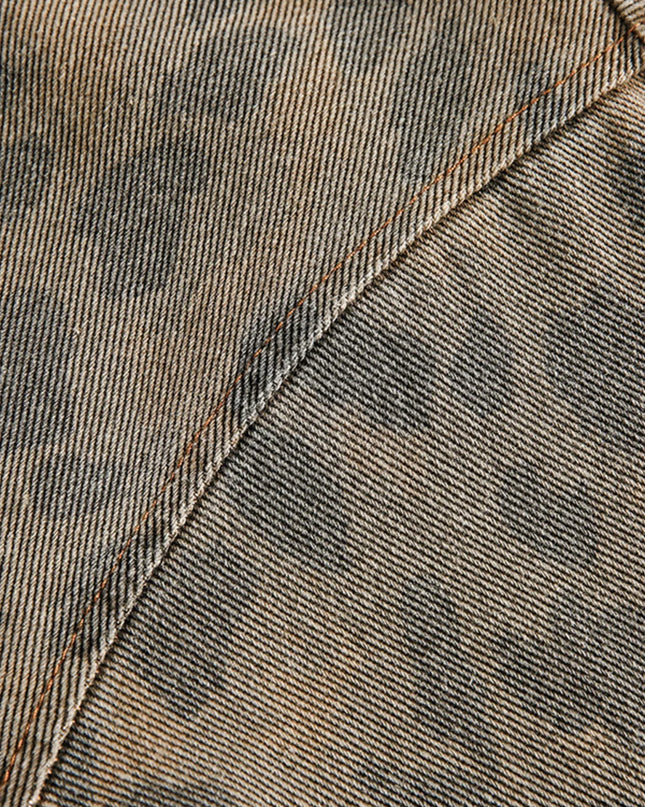 Men's Leopard Button Up Long Sleeve Jacket