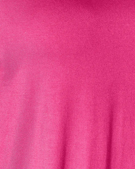 Double Take Full Size Round Neck Slit Top and Pants Set