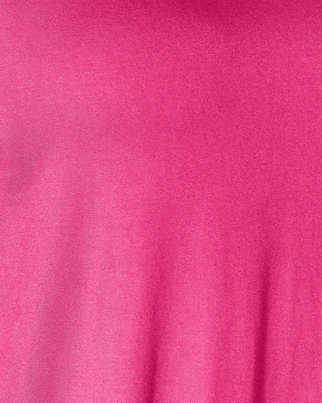 Double Take Full Size Round Neck Slit Top and Pants Set