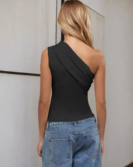 One-Shoulder Tank Top 