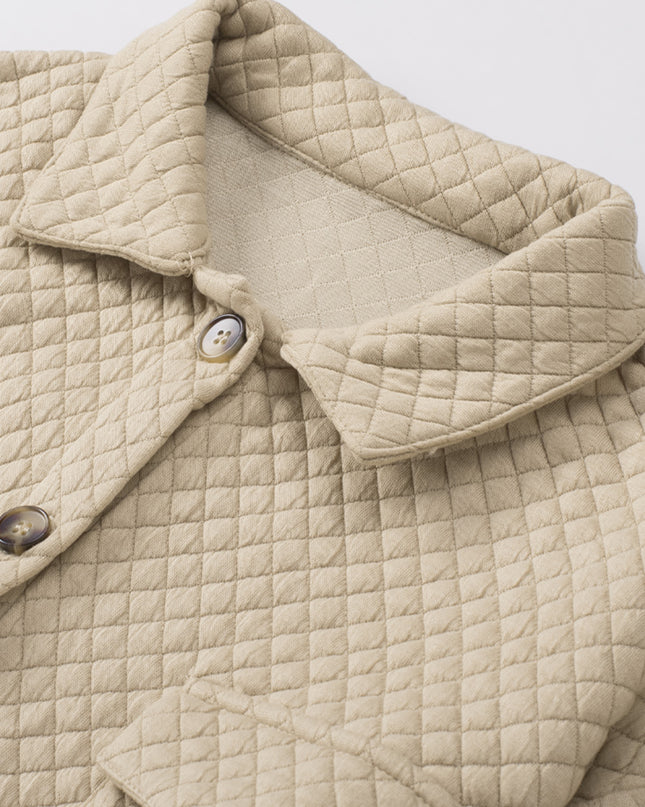 Button Down Collared Jacket