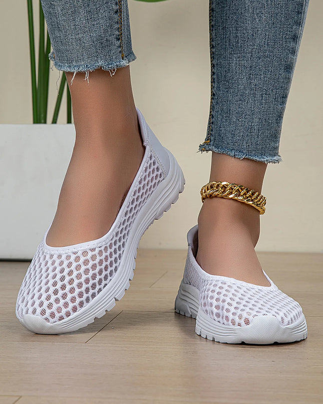Breathable Mesh Slip-Ons 