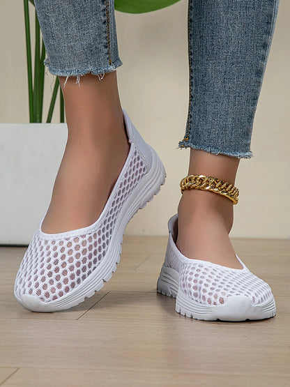 Breathable Mesh Slip-Ons 