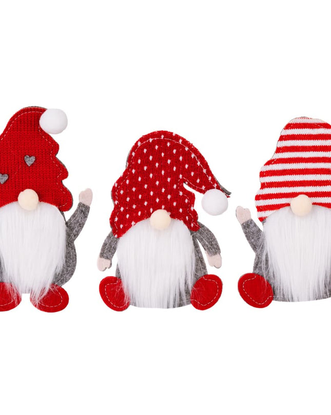 3-Piece Faceless Gnome Cutlery Holders