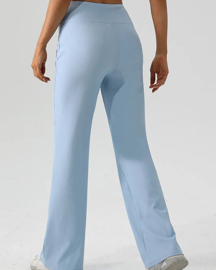 High Waist Straight Active Pants 