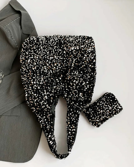 Sequin Polyester Handbag 