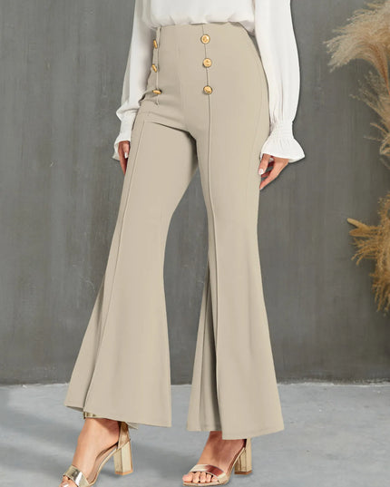High Waisted Flare Pants 