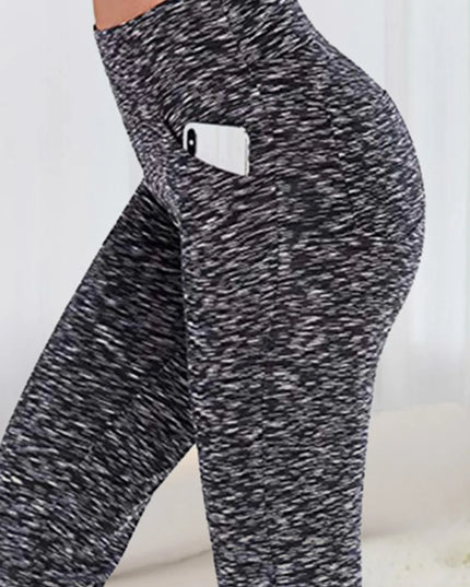 Pocketed High Waist Active Pants