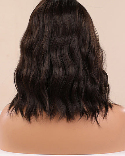 Natural Looking Synthetic Full Machine Bobo Wigs 12'' 