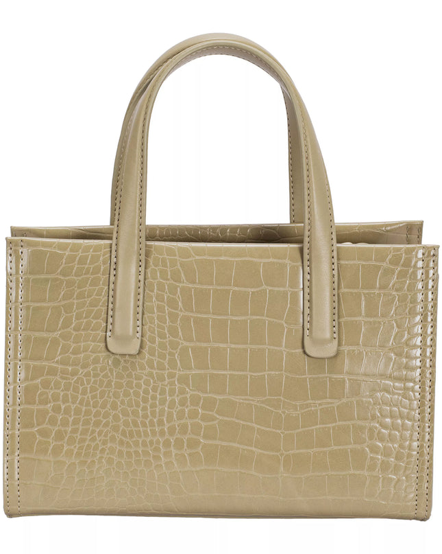 David Jones Crocodile Pattern Handbag