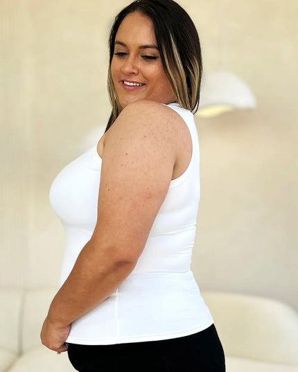 Basic Bae Full Size Round Neck Slim Tank