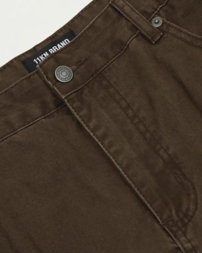 Men's Cargo Jeans with Multi-Pocket