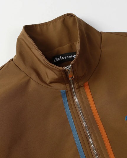 Men's Striped Long Sleeve Jacket