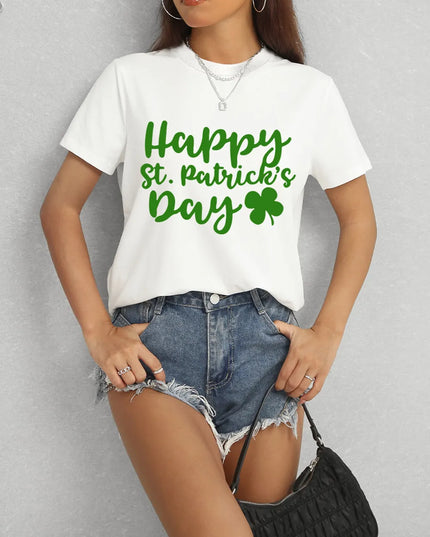 HAPPY ST. PATRICK'S DAY Short Sleeve T-Shirt