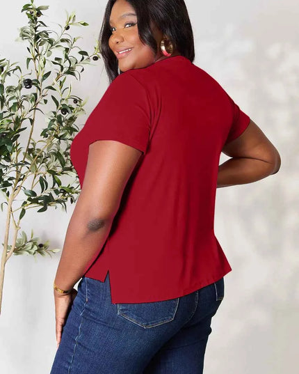 Basic Bae Full Size Round Neck Short Sleeve T-Shirt