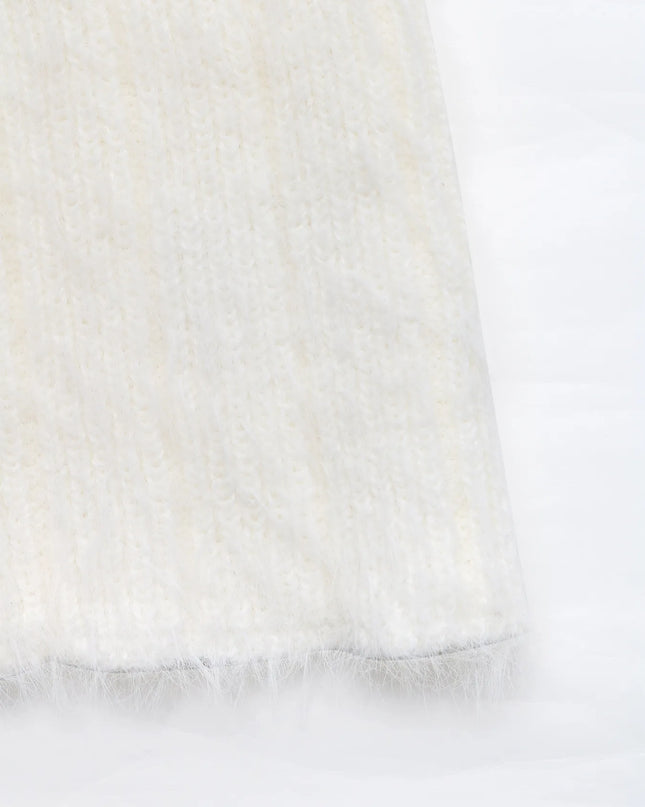 Scoop Neck Long Sleeve Sweater