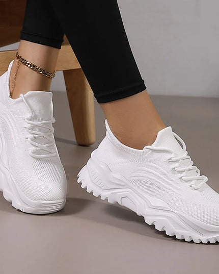 Round Toe Platform Athletic 