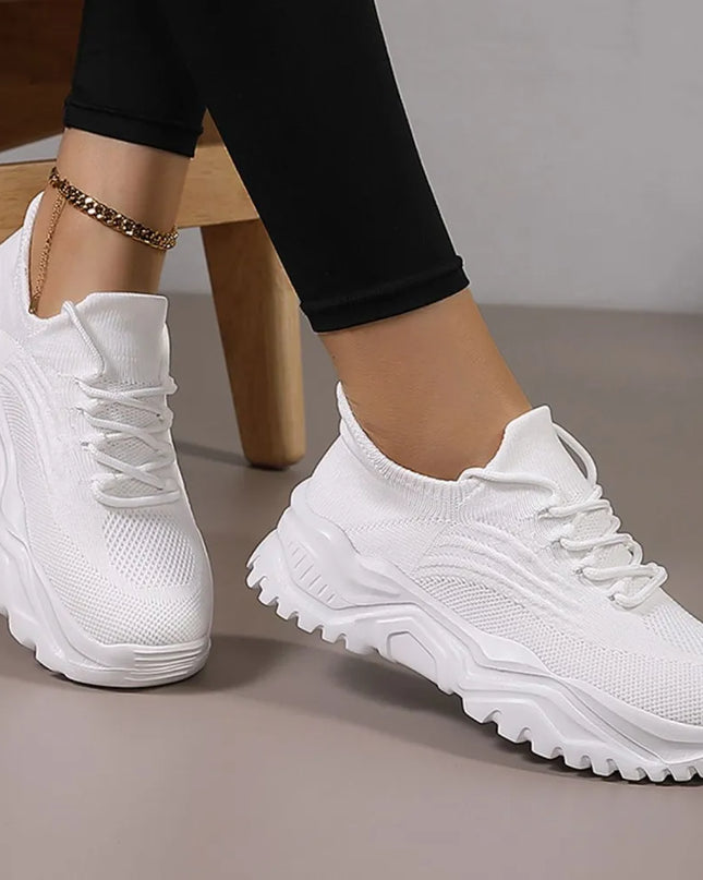 Round Toe Platform Athletic 