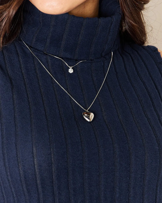 Basic Bae Full Size Ribbed Turtleneck Tank