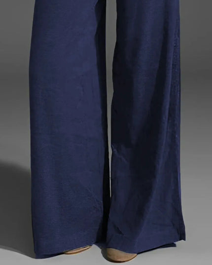 Full Size Wide Leg Pants with Pockets Plus Size