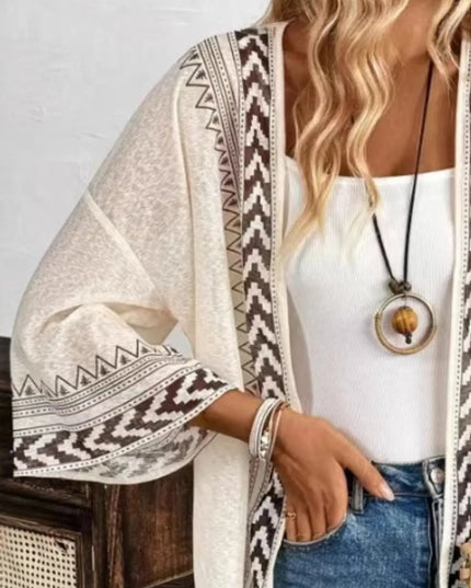 Open Front Kimono Cardigan